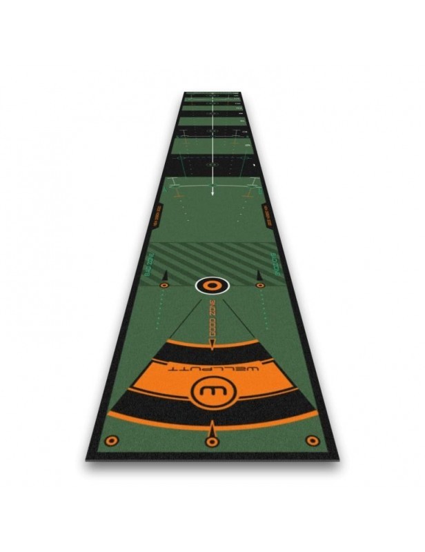 Tapis putting Wellputt 4 mètres VERT