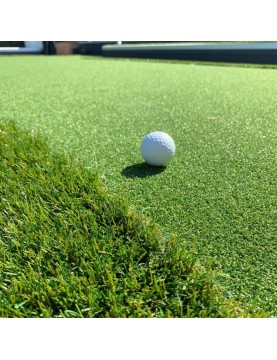 Installation d'un putting green